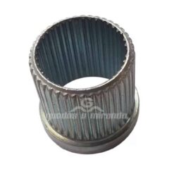 Bucha de volante Fusca p/ colocação volante de estria grossa até 1976 em barra de estria fina 1977 em diante