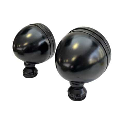 FAROL DE MILHA 940 PRETO AMARELO LISO (4)