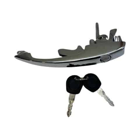 MAÇANETA EXTERNA CROMADA COM CHAVE VARIANT 12330 (3)