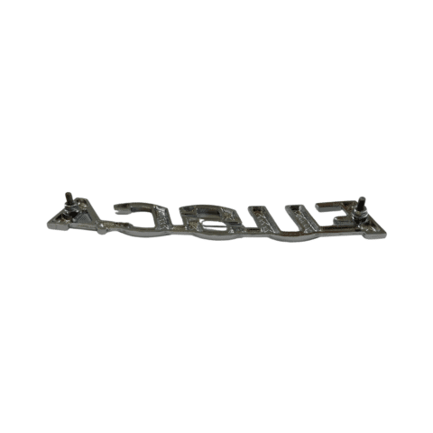 EMBLEMA FUSCA EM METAL CROADO