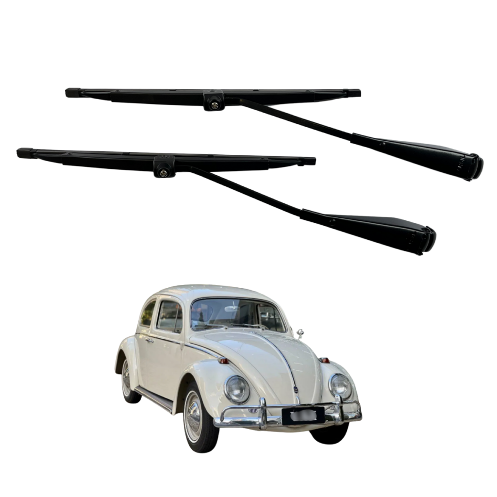 Limpador Parabrisa Fusca 1959 até 1966 - PRETO - Guedes e Miranda