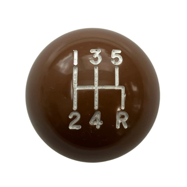 Bola Manopla de Câmbio Opala 1972 / 1980 – Marrom 5 marchas