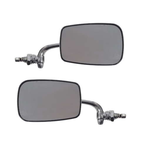 Retrovisor Externo Fusca Mexicano – Lente Convexa Prata
