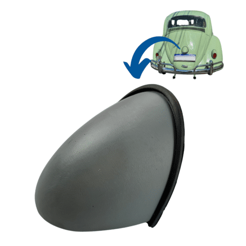 Lanterna de Placa Fusca até 1964  Alumínio Fundido - Nariz de Bruxa