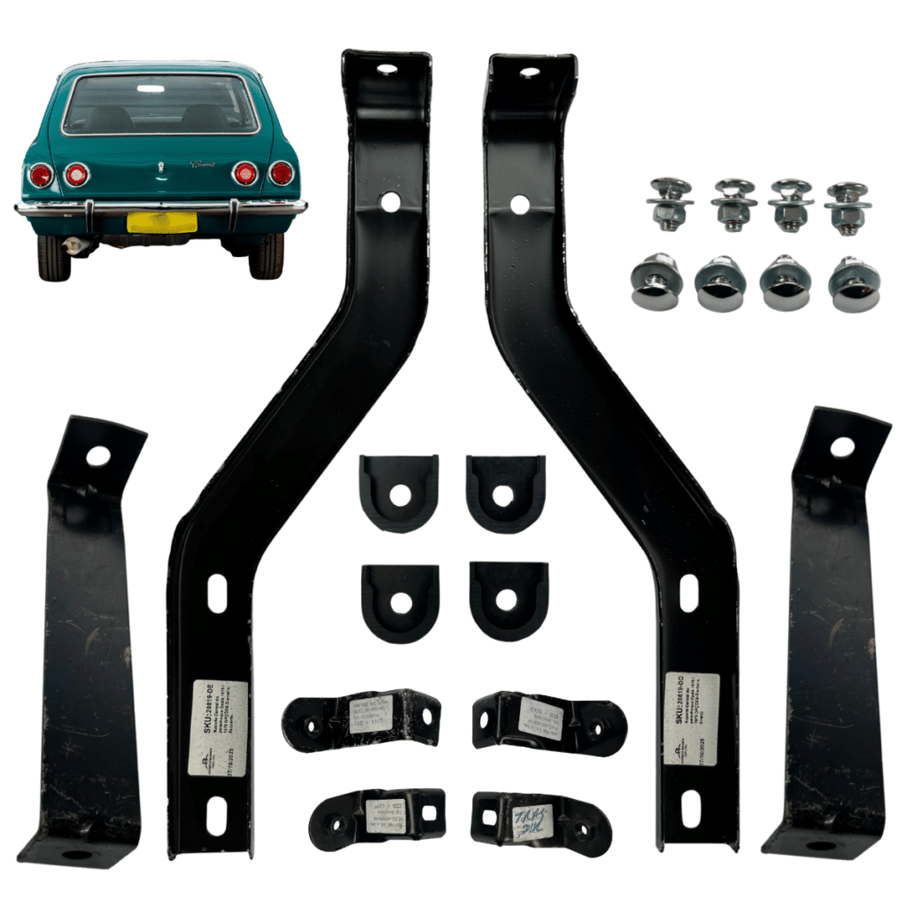 Suporte Parachoque Caravan 1975 / 1979 – KIT COMPLETO 20 Peças – Guedes ...