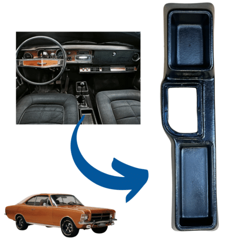Console OPALA e CARAVAN até 1977 - PRETO