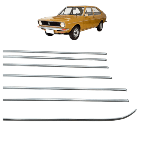 Friso lateral Passat 1973 / 1977 JOGO com grampos