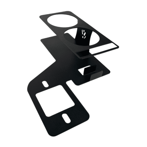 Porta Copos e Celular Fusca / Variant / TL / Brasilia – PRETO