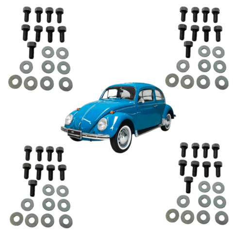 Parafusos do Paralama Fusca – KIT para os 4 Paralamas