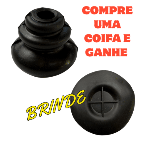 Coifa Guarda Pó alavanca de câmbio do Fusca Com Tampão da caixa de estepe Borracha