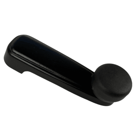 Manivela de Vidro Opala / Monza / Chevette / D20 - METAL Preto