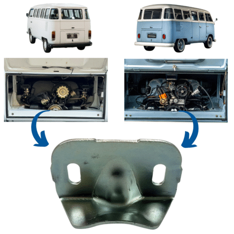 Batente da maçaneta motor Kombi até 1975