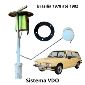 Bóia Medidor de Combustível Brasilia 1978 / 1982 Com Tubo Modelo VDO