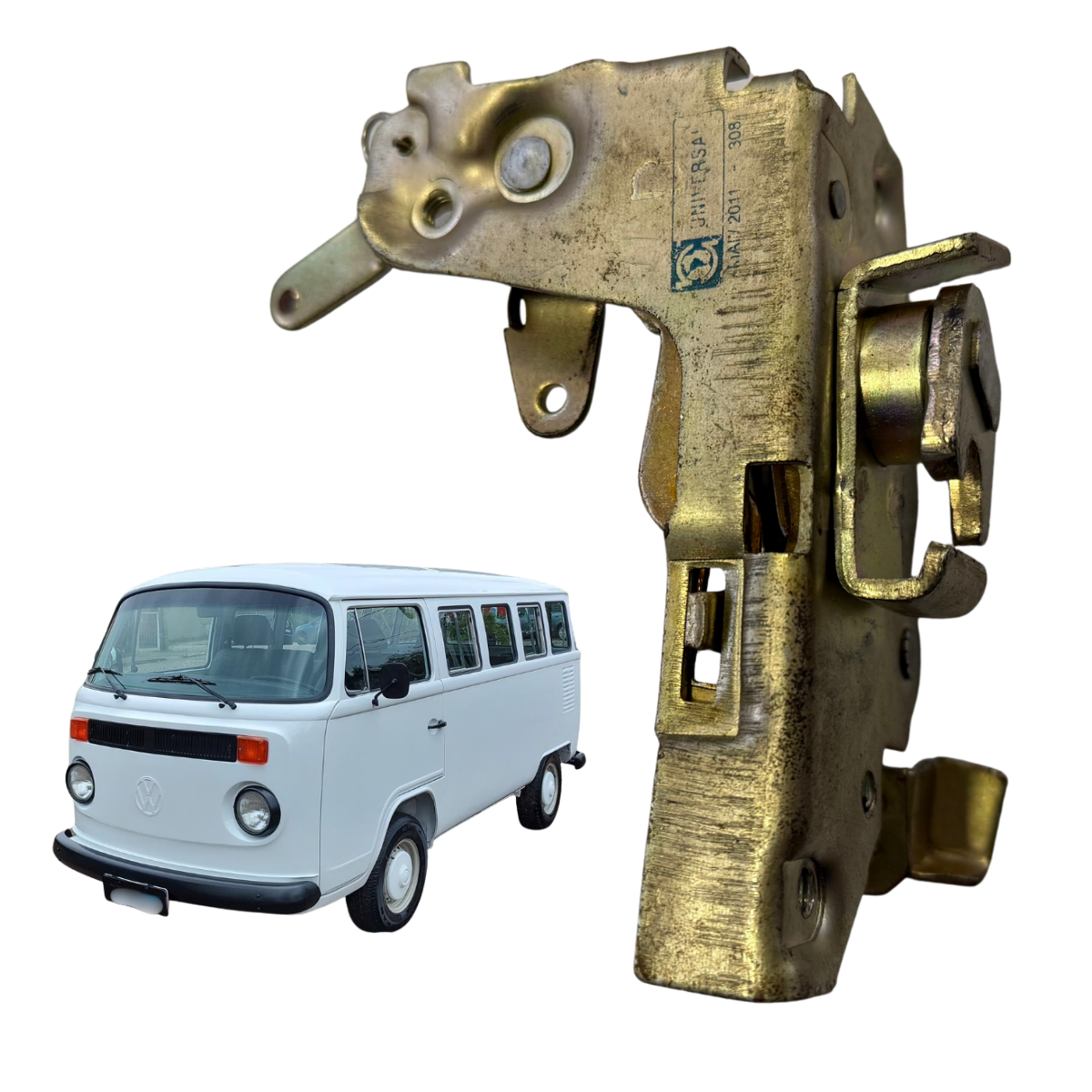 Fechadura da porta Dianteira Kombi Clipper 1976 / 1997 – LADO DIREITO