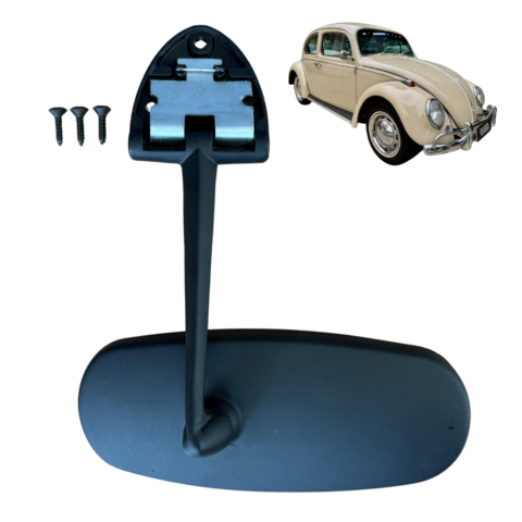 Retrovisor Interno do Fusca até 1970 – ALUMÍNIO PRETO – Padrão original