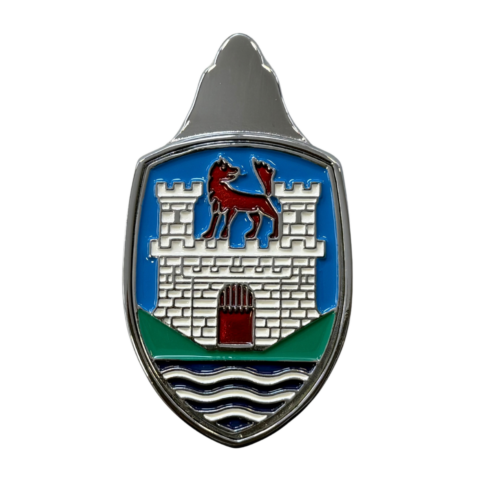 Emblema do Capô Fusca - Brasão Raposinha Clara - Resinado