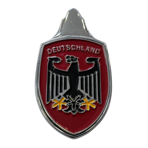 Emblema do Capô Brasão Fusca - Águia Alemã VERMELHA