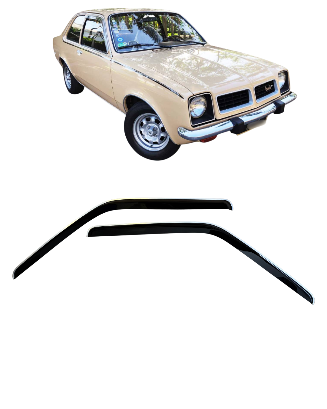 20225 CALHA DE CHUVA CHEVETTE FUME ATÉ 1982 (2)