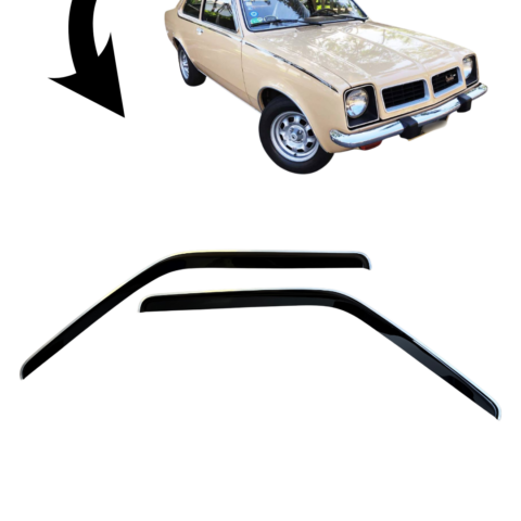 Calha de Chuva Chevette até 1982 Fumê - ACRILICO