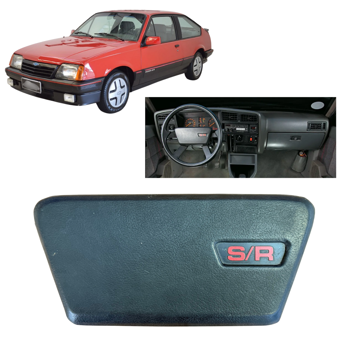 Capa Botão de Buzina Volante Monza SR – ORIGINAL